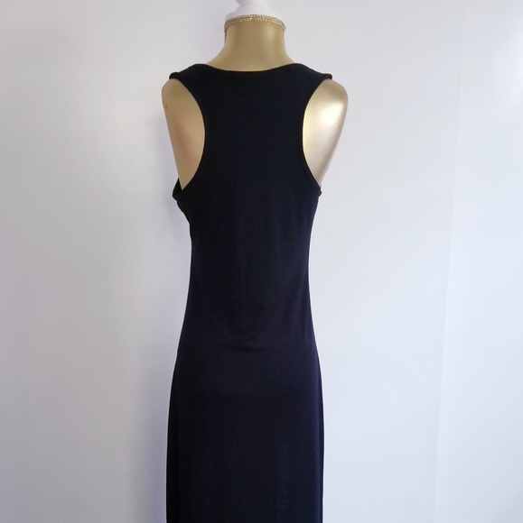 NEW Black Maxi Dress with Front Slits NWOT Size M - Picture 13 of 15